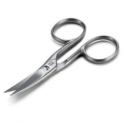 SALON FIRST Cuticle nail scissors - curved